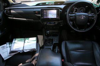 2021 Toyota Hilux GUN126R Rogue Double Cab Black 6 Speed Sports Automatic Utility