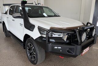 2021 Toyota Hilux GUN126R SR5 Double Cab White 6 Speed Sports Automatic Utility.