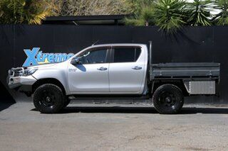 2017 Toyota Hilux GUN126R SR5 Double Cab Silver 6 Speed Sports Automatic Utility