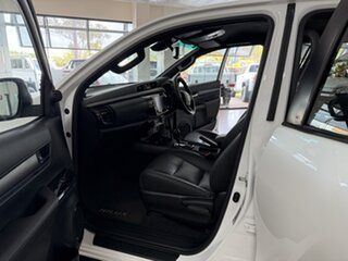 2022 Toyota Hilux GUN126R Rogue Double Cab White 6 Speed Sports Automatic Utility