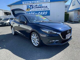 2018 Mazda 3 BN5438 SP25 SKYACTIV-Drive GT Blue 6 Speed Sports Automatic Hatchback.
