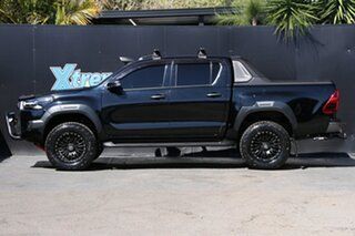 2021 Toyota Hilux GUN126R Rogue Double Cab Black 6 Speed Sports Automatic Utility