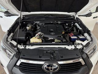 2022 Toyota Hilux GUN126R Rogue Double Cab White 6 Speed Sports Automatic Utility