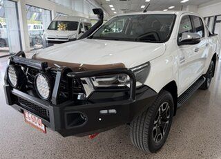 2021 Toyota Hilux GUN126R SR5 Double Cab White 6 Speed Sports Automatic Utility