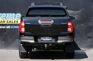 2021 Toyota Hilux GUN126R Rogue Double Cab Black 6 Speed Sports Automatic Utility