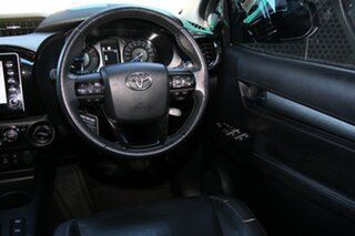 2021 Toyota Hilux GUN126R Rogue Double Cab Black 6 Speed Sports Automatic Utility