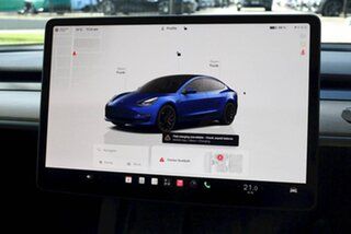 2022 Tesla Model 3 MY22 Performance AWD Blue 1 Speed Reduction Gear Sedan