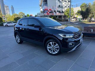2020 Volkswagen T-Cross C11 MY21 85TSI DSG Style Black 7 Speed Sports Automatic Dual Clutch Wagon