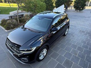 2020 Volkswagen T-Cross C11 MY21 85TSI DSG Style Black 7 Speed Sports Automatic Dual Clutch Wagon