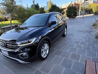 2020 Volkswagen T-Cross C11 MY21 85TSI DSG Style Black 7 Speed Sports Automatic Dual Clutch Wagon