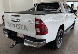 2021 Toyota Hilux GUN126R SR5 Double Cab White 6 Speed Sports Automatic Utility.