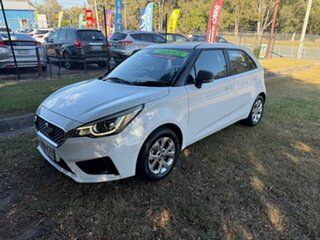 2019 MG MG3 SZP1 MY18 Core White 4 Speed Automatic Hatchback.