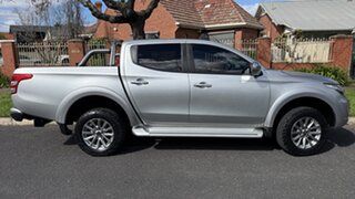 2019 Mitsubishi Triton MQ MY18 GLS (4x4) Silver Ash 5 Speed Automatic Dual Cab Utility