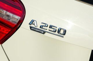 2014 Mercedes-Benz A-Class W176 A250 D-CT Sport White 7 Speed Sports Automatic Dual Clutch Hatchback