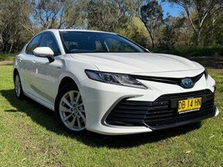 2021 Toyota Camry Axvh70R Ascent White 6 Speed Constant Variable Sedan Hybrid.