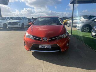 2013 Toyota Corolla ZRE182R Ascent Sport S-CVT Orange 7 Speed Constant Variable Hatchback