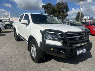 2016 Holden Colorado RG MY16 LS (4x4) White 6 Speed Automatic Crew Cab Pickup.