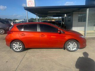 2013 Toyota Corolla ZRE182R Ascent Sport S-CVT Orange 7 Speed Constant Variable Hatchback.