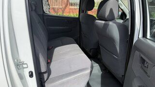 2012 Toyota Hilux KUN26R MY12 SR (4x4) White Crystal 5 Speed Manual Dual Cab Pick-up