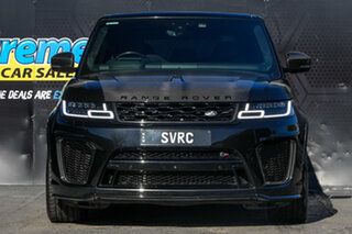 2021 Land Rover Range Rover Sport L494 21.5MY V8SC SVR Carbon Edition Black 8 Speed Sports Automatic.