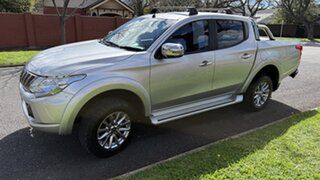 2019 Mitsubishi Triton MQ MY18 GLS (4x4) Silver Ash 5 Speed Automatic Dual Cab Utility
