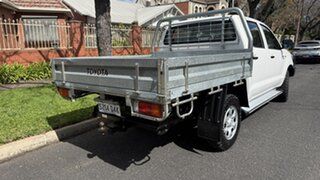 2012 Toyota Hilux KUN26R MY12 SR (4x4) White Crystal 5 Speed Manual Dual Cab Pick-up