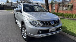 2019 Mitsubishi Triton MQ MY18 GLS (4x4) Silver Ash 5 Speed Automatic Dual Cab Utility.