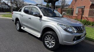 2019 Mitsubishi Triton MQ MY18 GLS (4x4) Silver Ash 5 Speed Automatic Dual Cab Utility.