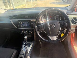 2013 Toyota Corolla ZRE182R Ascent Sport S-CVT Orange 7 Speed Constant Variable Hatchback
