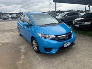 2015 Honda Jazz GF MY16 VTi Blue 5 Speed Manual Hatchback.