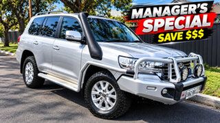 2021 Toyota Landcruiser VDJ200R LC200 VX (4x4) Silent Silver 6 Speed Automatic Wagon.