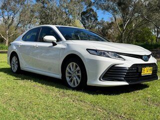 2021 Toyota Camry Axvh70R Ascent White 6 Speed Constant Variable Sedan Hybrid.