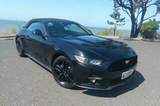 2015 Ford Mustang FM SelectShift Black 6 Speed Sports Automatic Convertible.