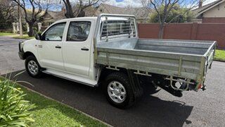 2012 Toyota Hilux KUN26R MY12 SR (4x4) White Crystal 5 Speed Manual Dual Cab Pick-up