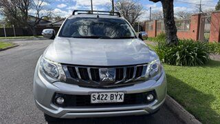 2019 Mitsubishi Triton MQ MY18 GLS (4x4) Silver Ash 5 Speed Automatic Dual Cab Utility