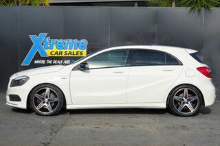2014 Mercedes-Benz A-Class W176 A250 D-CT Sport White 7 Speed Sports Automatic Dual Clutch Hatchback