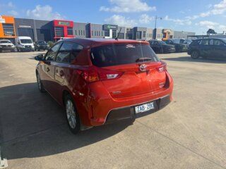 2013 Toyota Corolla ZRE182R Ascent Sport S-CVT Orange 7 Speed Constant Variable Hatchback