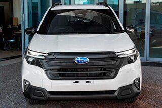 2026 Subaru Forester S6 MY26 Premium CVT AWD Crystal White 8 Speed Constant Variable Wagon.