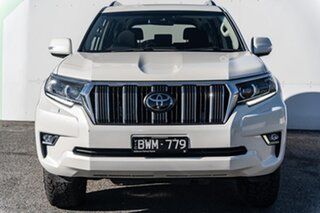 2022 Toyota Landcruiser Prado GDJ150R GXL White 6 Speed Sports Automatic Wagon