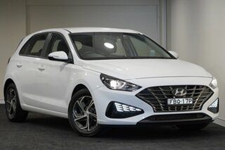 2023 Hyundai i30 PD.V4 MY23 White Sequential Auto Hatchback.