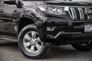 2018 Toyota Landcruiser Prado GDJ150R GXL Black 6 Speed Sports Automatic Wagon.