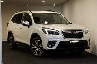 2021 Subaru Forester S5 MY21 2.5i Premium CVT AWD White 7 Speed Constant Variable Wagon.