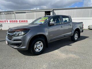 2017 Holden Colorado RG MY18 LS Crew Cab Grey 6 Speed Sports Automatic Cab Chassis