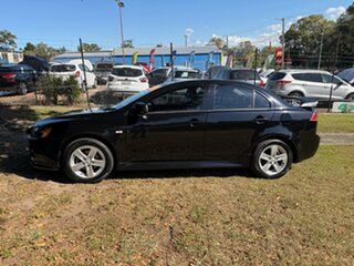 2013 Mitsubishi Lancer CJ MY13 ES Black 6 Speed Constant Variable Sedan