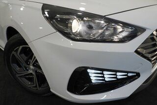 2023 Hyundai i30 PD.V4 MY23 White Sequential Auto Hatchback.