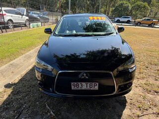 2013 Mitsubishi Lancer CJ MY13 ES Black 6 Speed Constant Variable Sedan