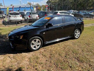 2013 Mitsubishi Lancer CJ MY13 ES Black 6 Speed Constant Variable Sedan