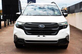 2026 Subaru Forester S6 MY26 CVT AWD Crystal White Pearl 8 Speed Constant Variable Wagon.