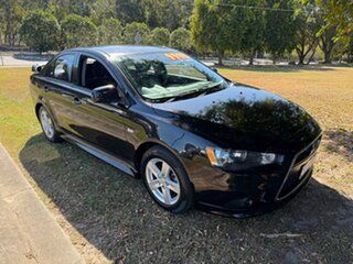 2013 Mitsubishi Lancer CJ MY13 ES Black 6 Speed Constant Variable Sedan