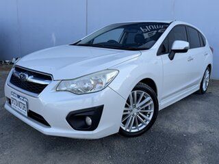 2014 Subaru Impreza MY14 2.0I-S (AWD) White Continuous Variable Hatchback.